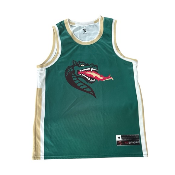 Men's GameDay Greats Green UAB Blazers Lightweight Basketball Jersey Medium